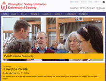 Tablet Screenshot of cvuus.org